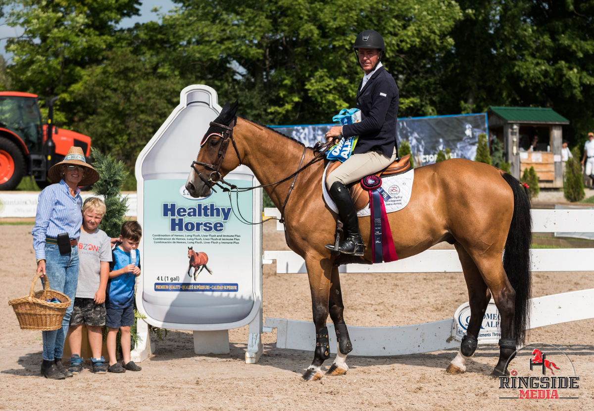 Young Horse Championship Semi-Final Winner of 6-year-old: Paul Halpern & Esra [Photo Credit @ Ringside Media]
