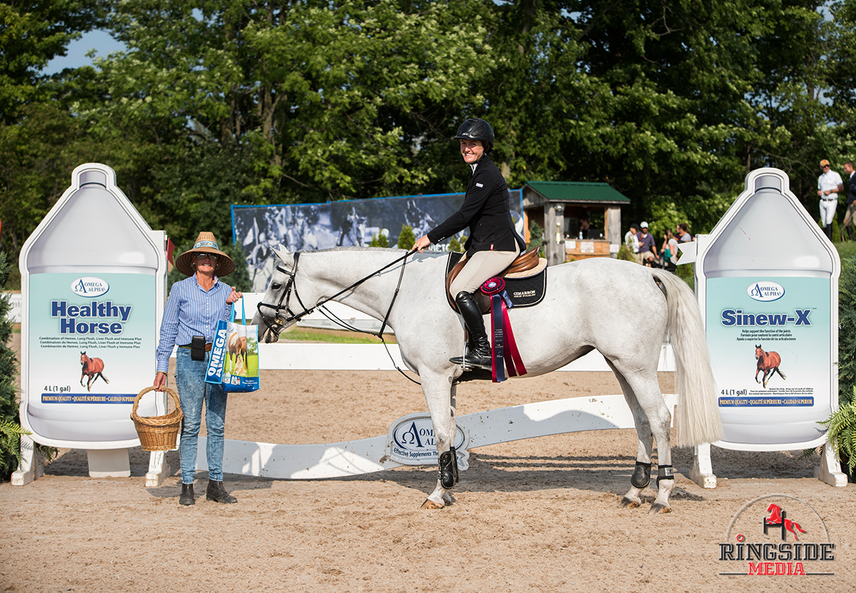 Young Horse Championship Semi-Final Winner: Kelley Robinson & Lise [Photo Credit @ Ringside Media]
