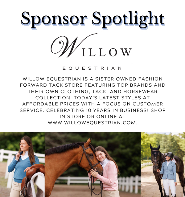 Angelstone Sponsor Spotlight - Willow Equestrian