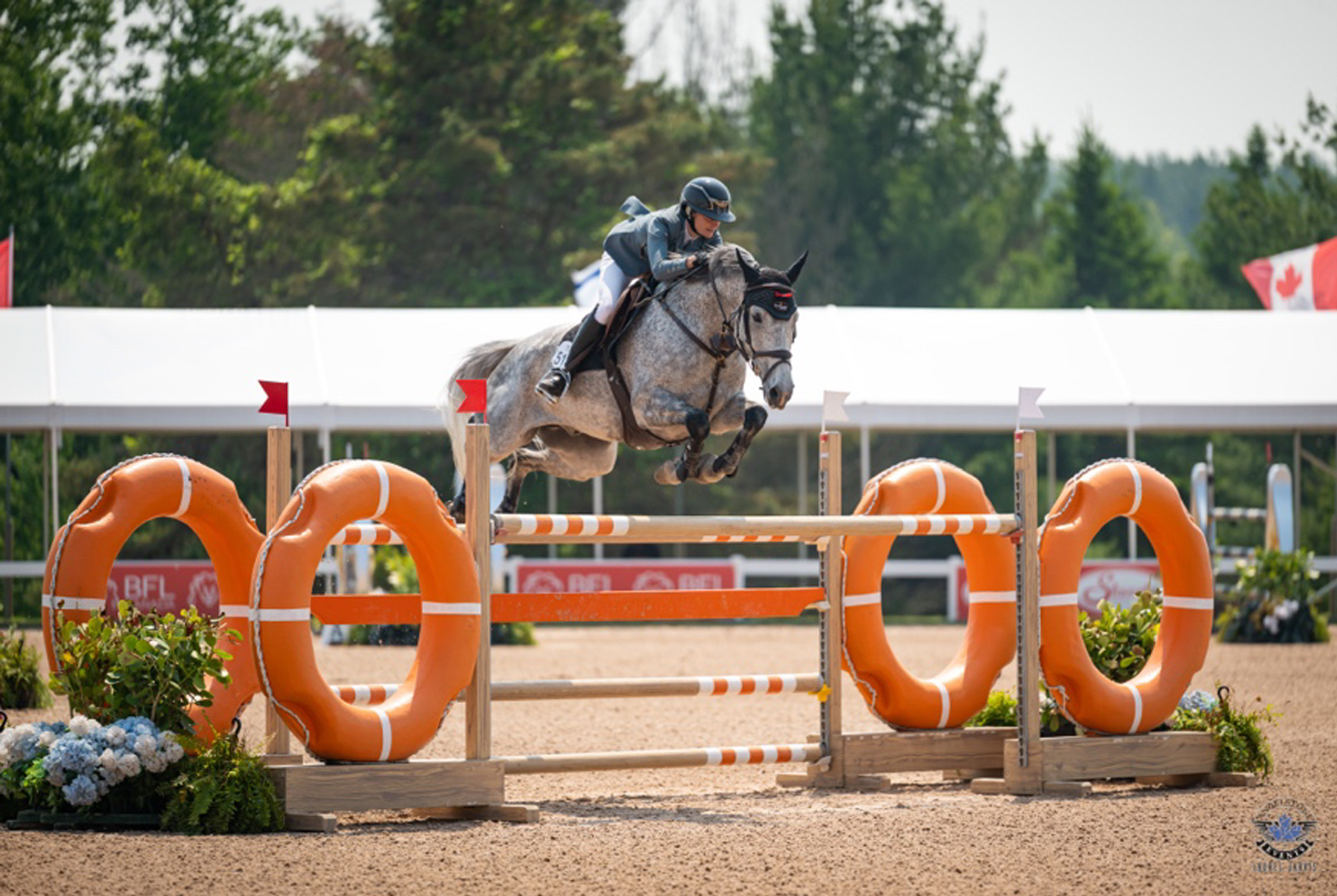 (Ashlyn Trevelyan and Laendler C; photo credit Laurel Jarvis Photo)
